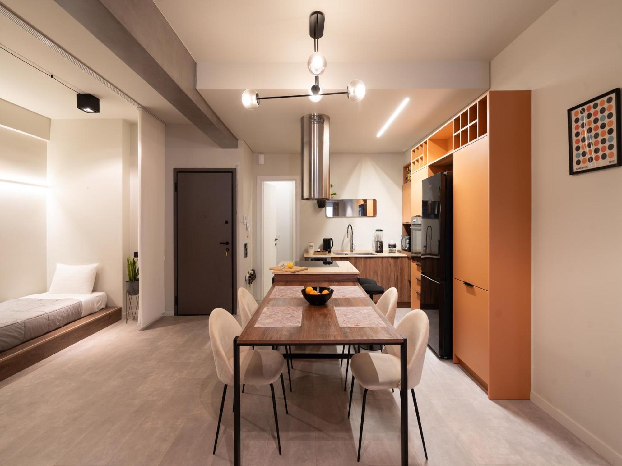 A Place 4U No6 - City Escape With Balcony Lounge & Open Living Space Athén Kültér fotó